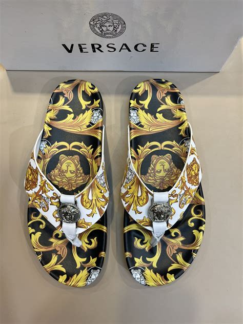 versace schuhe herren sale|versace men's slippers.